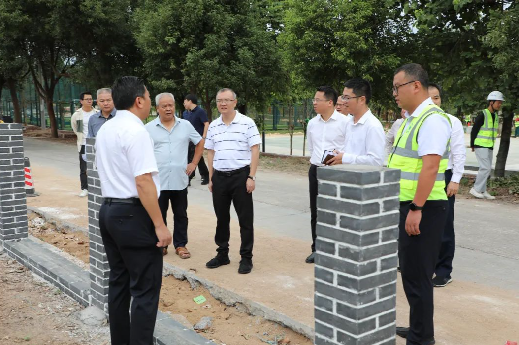 丘煬到安流鎮督導“百千萬工程”建設工作 緊盯重點 攻堅克難 加力提速推進“百千萬工程”